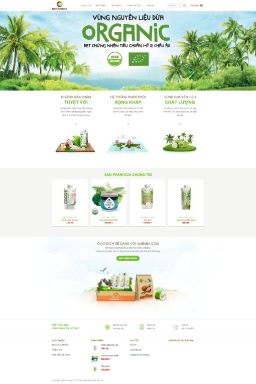 Theme wordpress nước dừa - Theme Wordpress Giá Rẻ - Mua Bán Theme WP Đẹp Chuẩn Seo