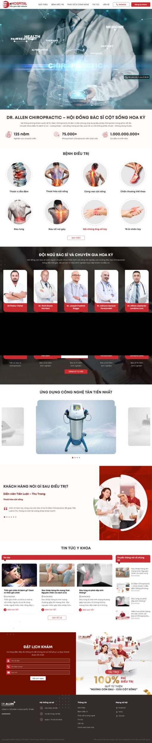 Theme wordpress phòng khám y tế - Theme Wordpress Giá Rẻ - Mua Bán Theme WP Đẹp Chuẩn Seo