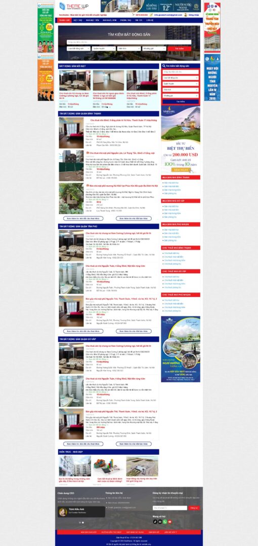 Theme wordpress rao vặt bds - Theme Wordpress Giá Rẻ - Mua Bán Theme WP Đẹp Chuẩn Seo