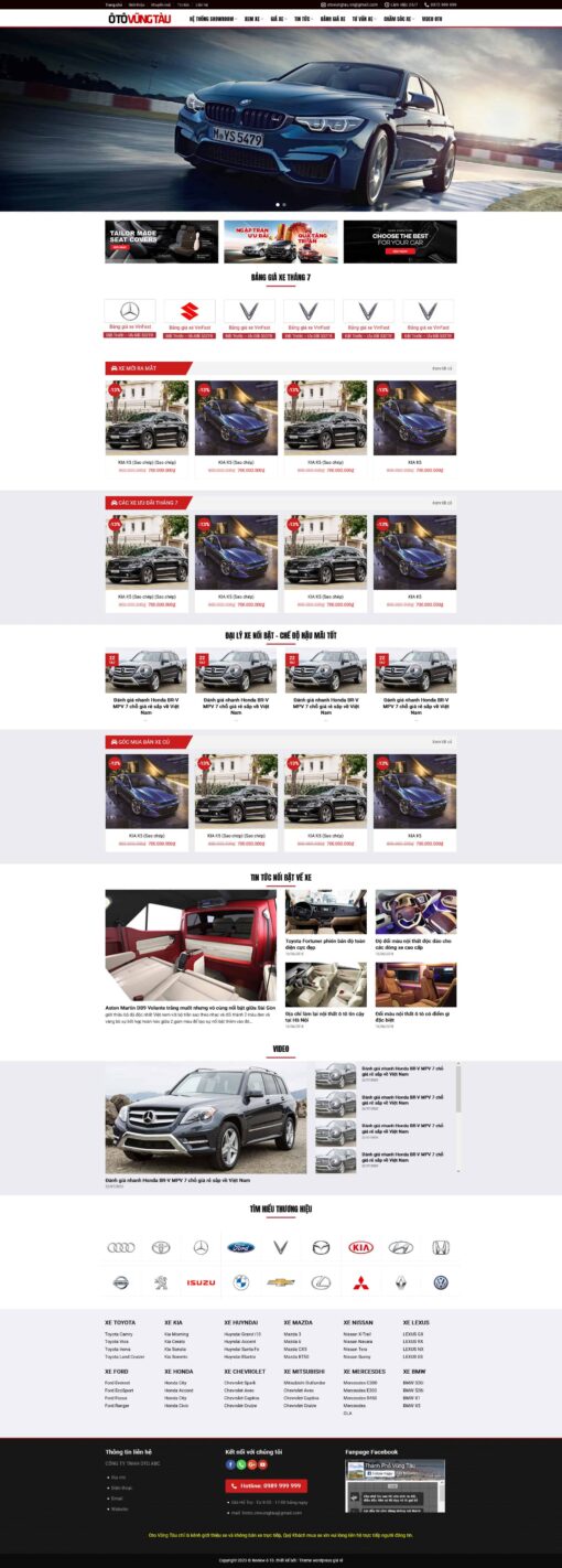 Theme wordpress review các hảng ô tô - Theme Wordpress Giá Rẻ - Mua Bán Theme WP Đẹp Chuẩn Seo