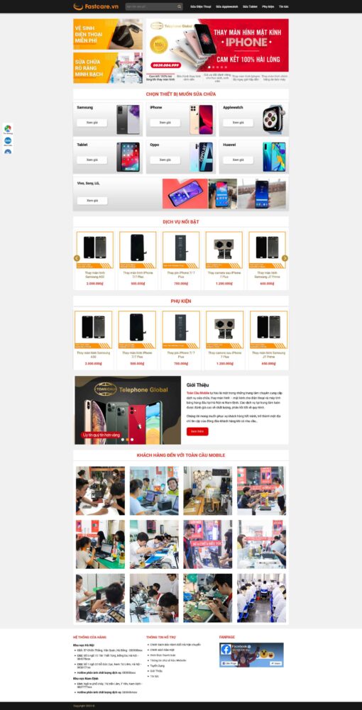 Theme wordpress sửa điện thoại 2 - Theme Wordpress Giá Rẻ - Mua Bán Theme WP Đẹp Chuẩn Seo