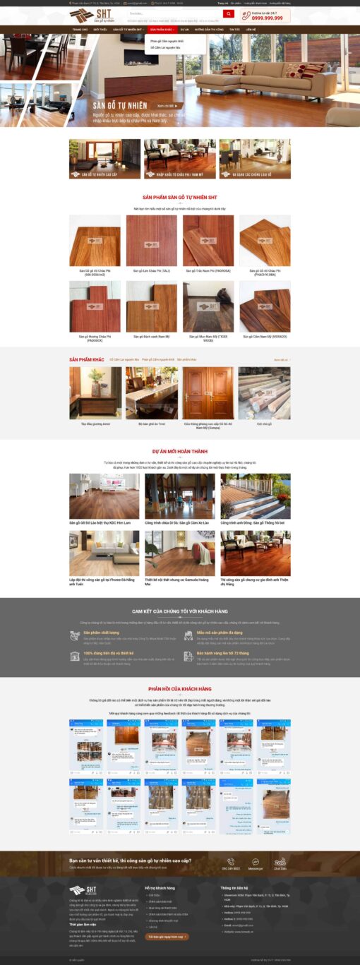 Theme WordPress sàn gổ cao cấp - Theme Wordpress Giá Rẻ - Mua Bán Theme WP Đẹp Chuẩn Seo