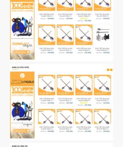 Theme wordpress shop bán dụng cụ nông nghiệp - Theme Wordpress Giá Rẻ - Mua Bán Theme WP Đẹp Chuẩn Seo