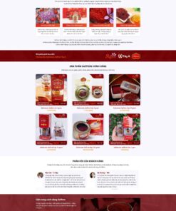 Theme wordpress shop bán Nhụy hoa nghệ tây - Theme Wordpress Giá Rẻ - Mua Bán Theme WP Đẹp Chuẩn Seo