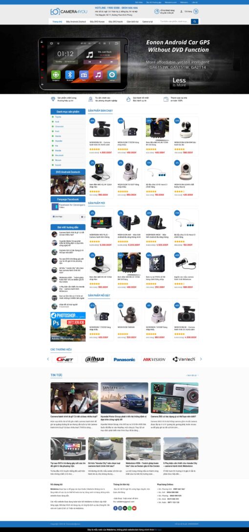 Theme wordpress shop camera 02 - Theme Wordpress Giá Rẻ - Mua Bán Theme WP Đẹp Chuẩn Seo