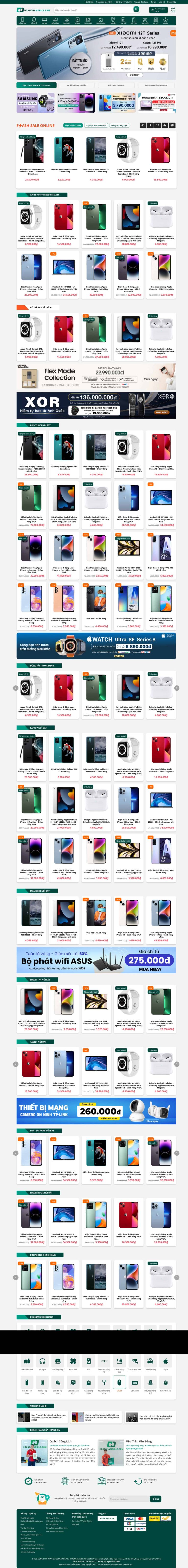 Theme wordpress shop điện thoại hoàng hà mobile 2 - Theme Wordpress Giá Rẻ - Mua Bán Theme WP Đẹp Chuẩn Seo
