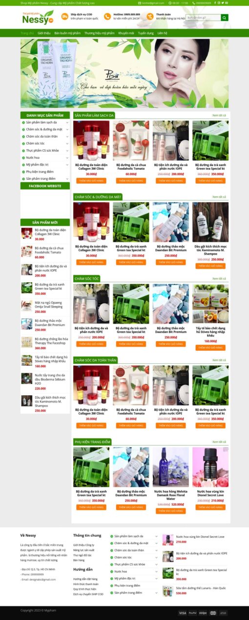 Theme wordpress shop mỹ phẩm 2 - Theme Wordpress Giá Rẻ - Mua Bán Theme WP Đẹp Chuẩn Seo