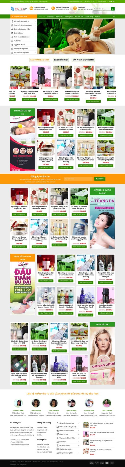 Theme wordpress shop mỹ phẩm 3 - Theme Wordpress Giá Rẻ - Mua Bán Theme WP Đẹp Chuẩn Seo
