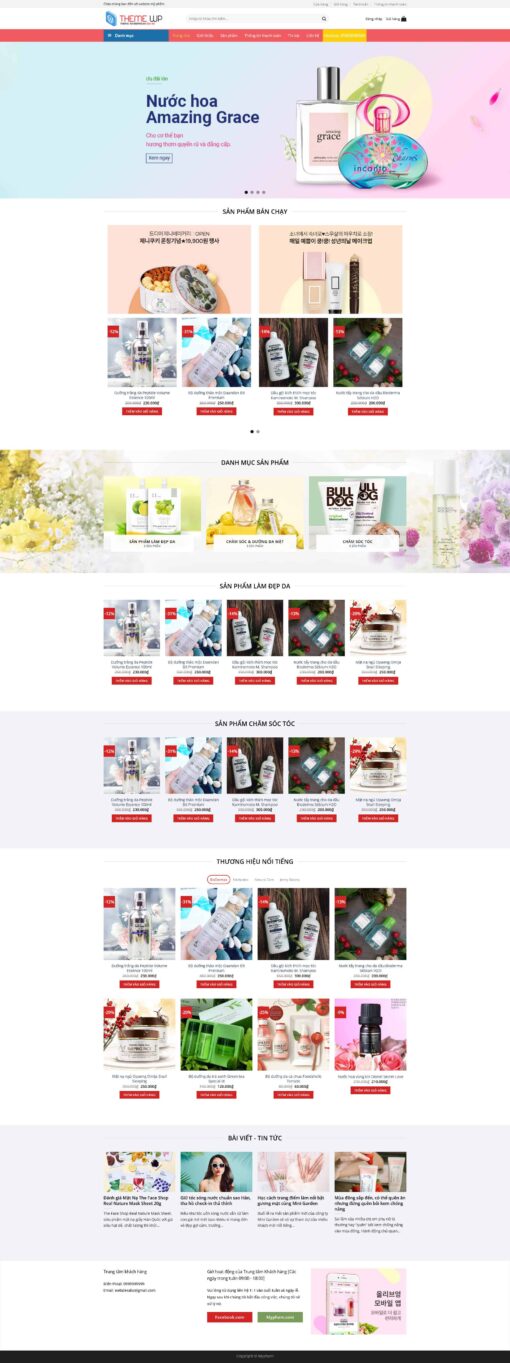 Theme wordpress shop mỹ phẩm 4 - Theme Wordpress Giá Rẻ - Mua Bán Theme WP Đẹp Chuẩn Seo