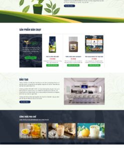 Theme wordpress shop nguyên liệu trà sữa 2 - Theme Wordpress Giá Rẻ - Mua Bán Theme WP Đẹp Chuẩn Seo
