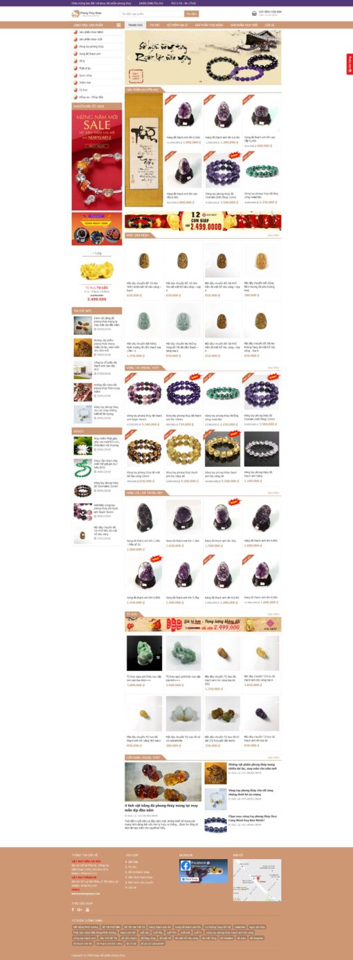 Theme wordpress shop phong thủy 2 - Theme Wordpress Giá Rẻ - Mua Bán Theme WP Đẹp Chuẩn Seo