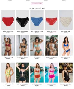 Theme WordPress Shop Thời Trang Bán Bikini - Theme Wordpress Giá Rẻ - Mua Bán Theme WP Đẹp Chuẩn Seo