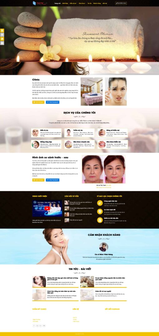 Theme wordpress spa 01 - Theme Wordpress Giá Rẻ - Mua Bán Theme WP Đẹp Chuẩn Seo