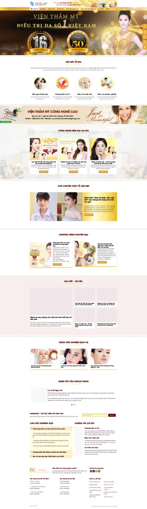 Theme wordpress spa 02 - Theme Wordpress Giá Rẻ - Mua Bán Theme WP Đẹp Chuẩn Seo