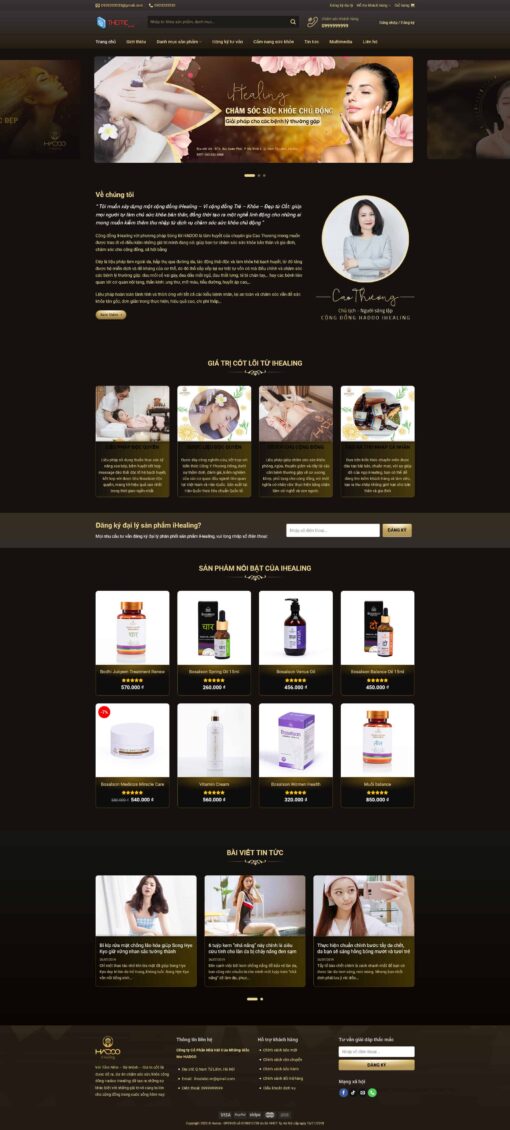 Theme wordpress spa 06 - Theme Wordpress Giá Rẻ - Mua Bán Theme WP Đẹp Chuẩn Seo