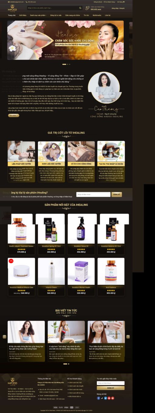 Theme wordpress spa 12 - Theme Wordpress Giá Rẻ - Mua Bán Theme WP Đẹp Chuẩn Seo