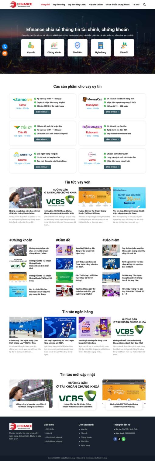Theme wordpress tài chính 2 - Theme Wordpress Giá Rẻ - Mua Bán Theme WP Đẹp Chuẩn Seo