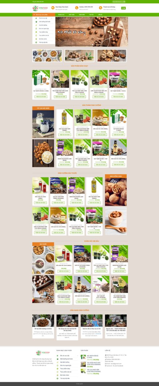 Theme wordpress thực phẩm 10 - Theme Wordpress Giá Rẻ - Mua Bán Theme WP Đẹp Chuẩn Seo