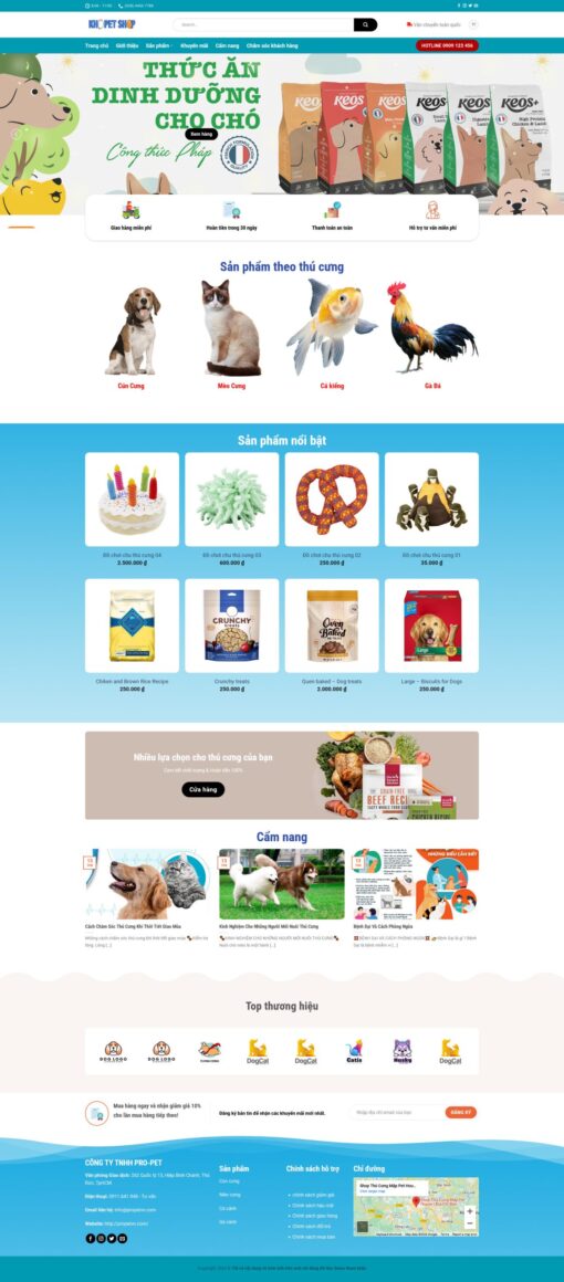 Theme wordpress thực phẩm thú cưng - Theme Wordpress Giá Rẻ - Mua Bán Theme WP Đẹp Chuẩn Seo