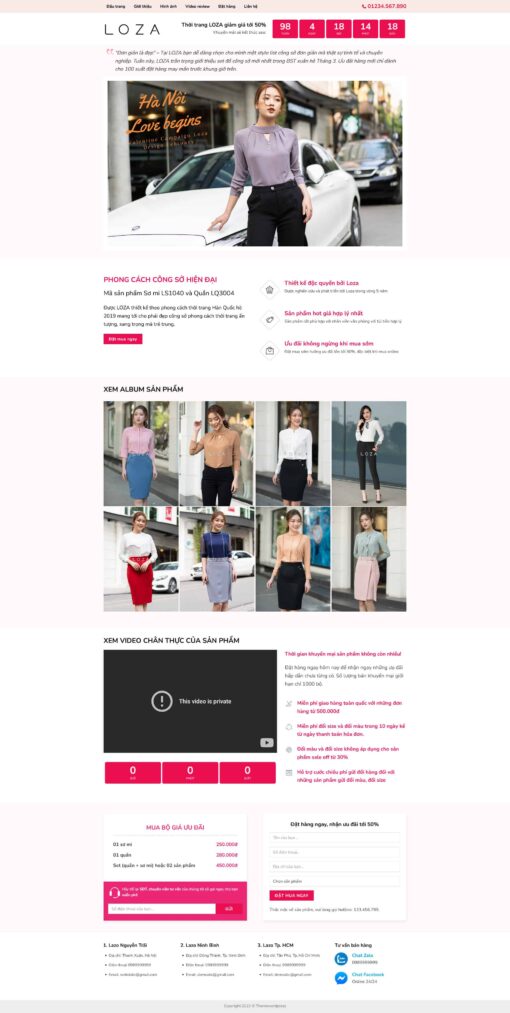 Theme wordpress thời trang 05 - Theme Wordpress Giá Rẻ - Mua Bán Theme WP Đẹp Chuẩn Seo
