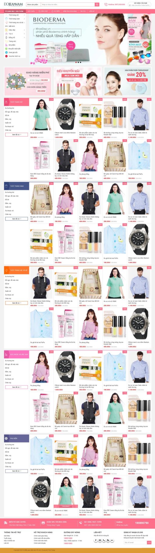 Theme wordpress thời trang mỹ phẩm - Theme Wordpress Giá Rẻ - Mua Bán Theme WP Đẹp Chuẩn Seo