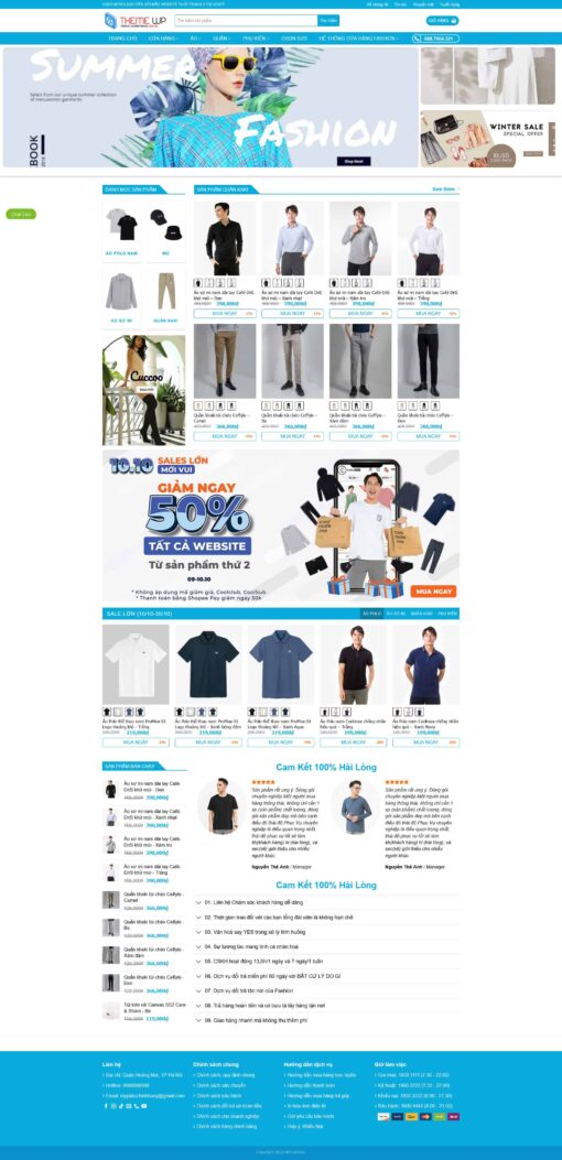 Theme wordpress thời trang nam đẹp - Theme Wordpress Giá Rẻ - Mua Bán Theme WP Đẹp Chuẩn Seo
