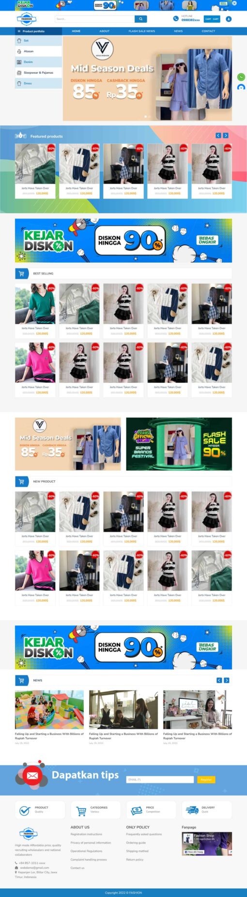 Theme wordpress thời trang quần áo 10 - Theme Wordpress Giá Rẻ - Mua Bán Theme WP Đẹp Chuẩn Seo