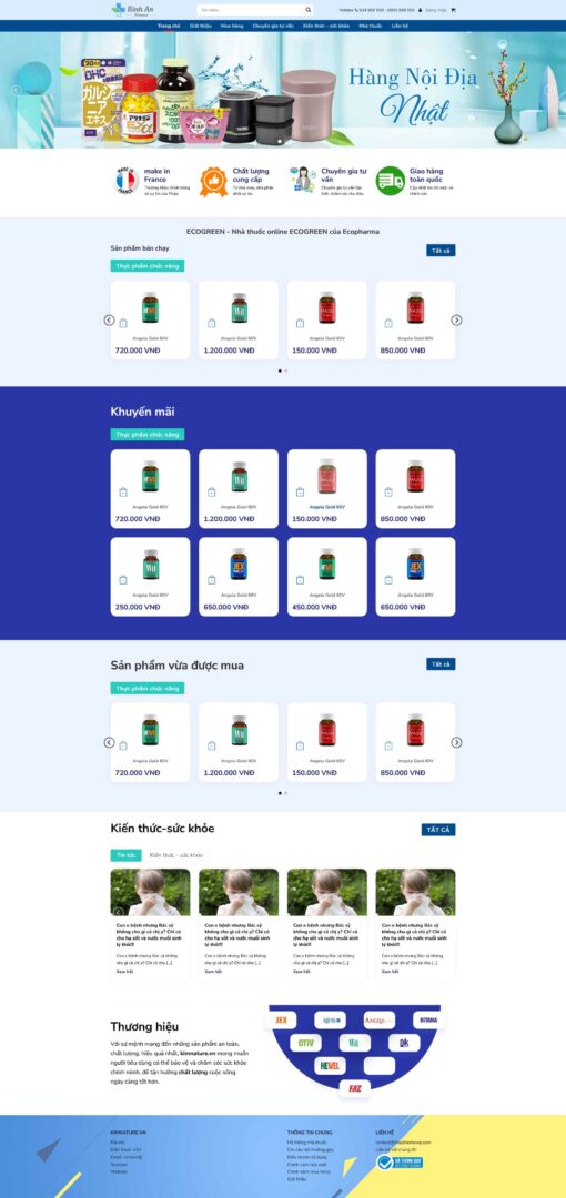 Theme wordpress tiệm thuốc tây ,thực phẩm chức năng - Theme Wordpress Giá Rẻ - Mua Bán Theme WP Đẹp Chuẩn Seo