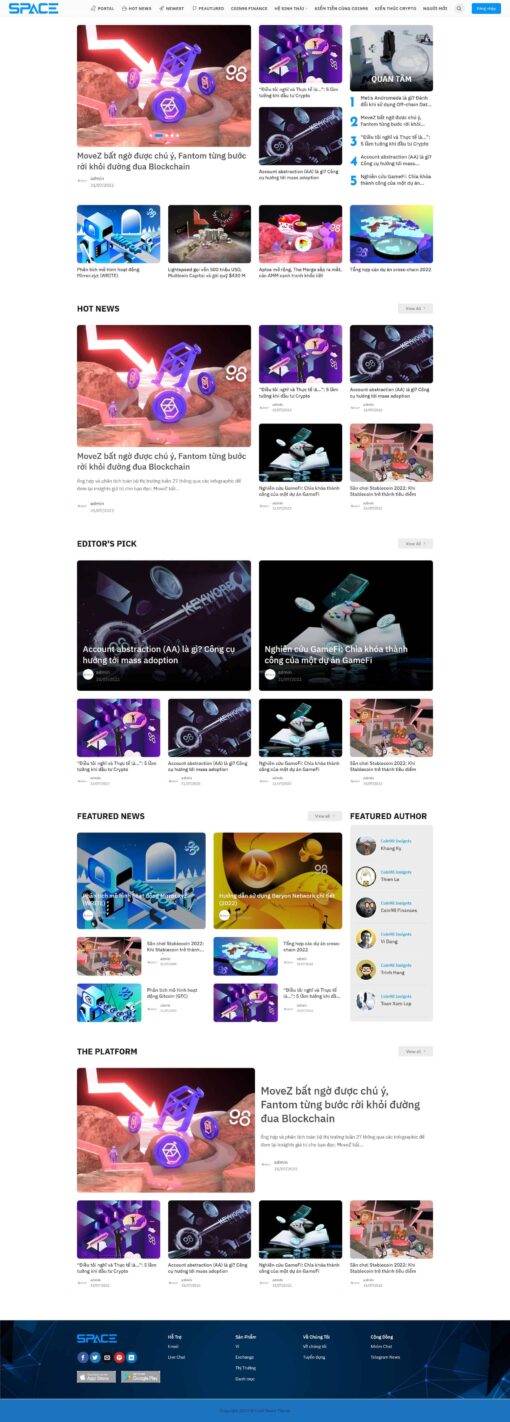 Theme wordpress tin tức coin đẹp chuẩn seo - Theme Wordpress Giá Rẻ - Mua Bán Theme WP Đẹp Chuẩn Seo