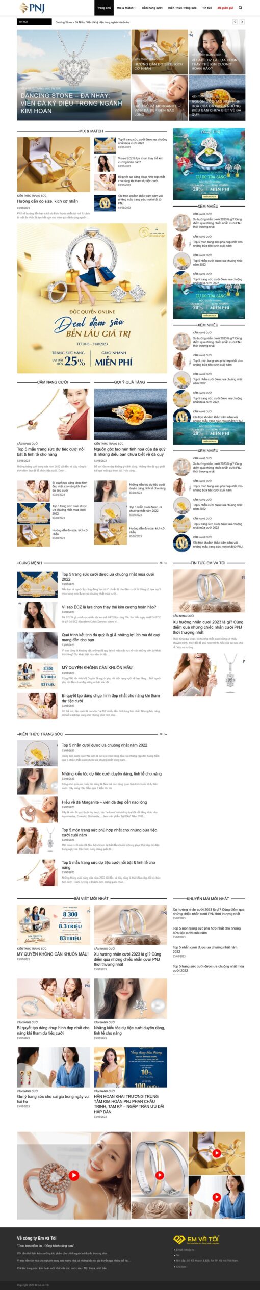 Theme wordpress tin tức trang sức thời trang 24 - Theme Wordpress Giá Rẻ - Mua Bán Theme WP Đẹp Chuẩn Seo