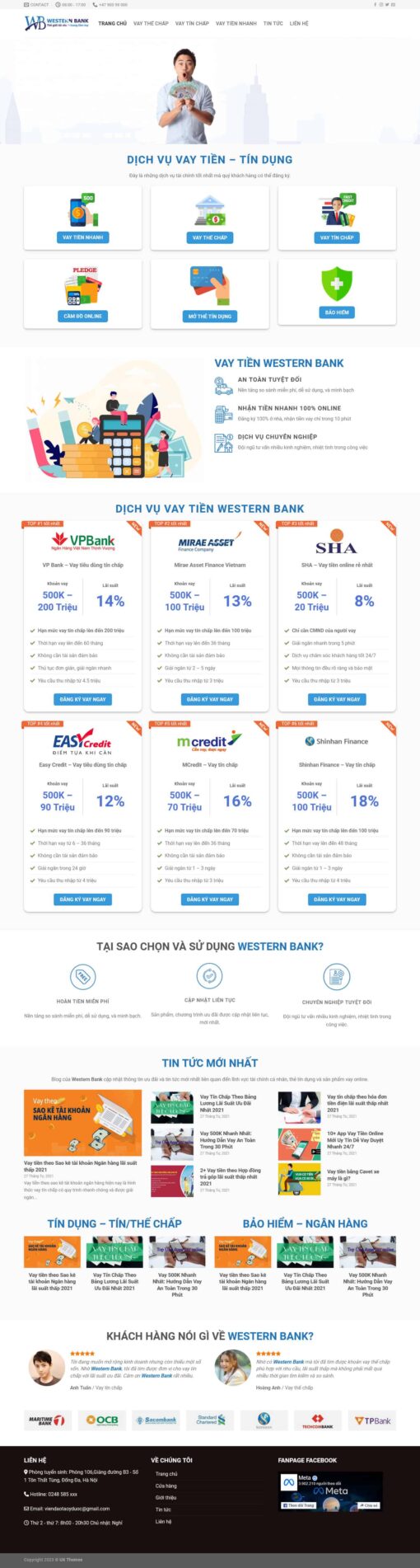 Theme wordpress vay tiền - Theme Wordpress Giá Rẻ - Mua Bán Theme WP Đẹp Chuẩn Seo