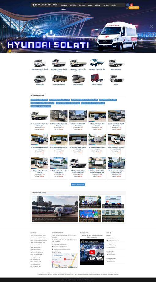 Theme wordpress xe tải huynhdai bắc việt - Theme Wordpress Giá Rẻ - Mua Bán Theme WP Đẹp Chuẩn Seo