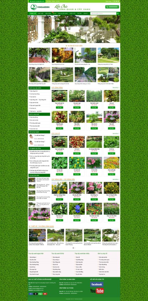 Themewordpress bán cây xanh - Theme Wordpress Giá Rẻ - Mua Bán Theme WP Đẹp Chuẩn Seo